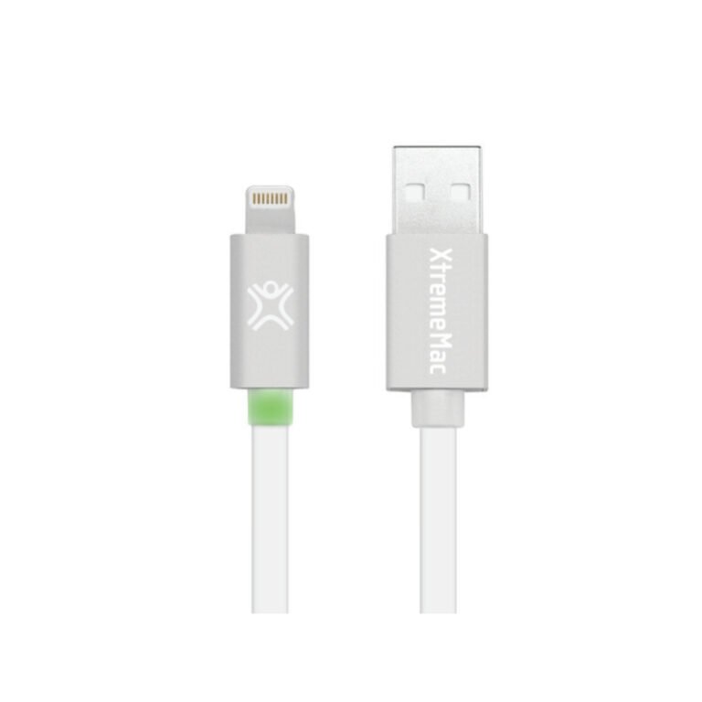 XtremeMac flat Lightning cable with LED 